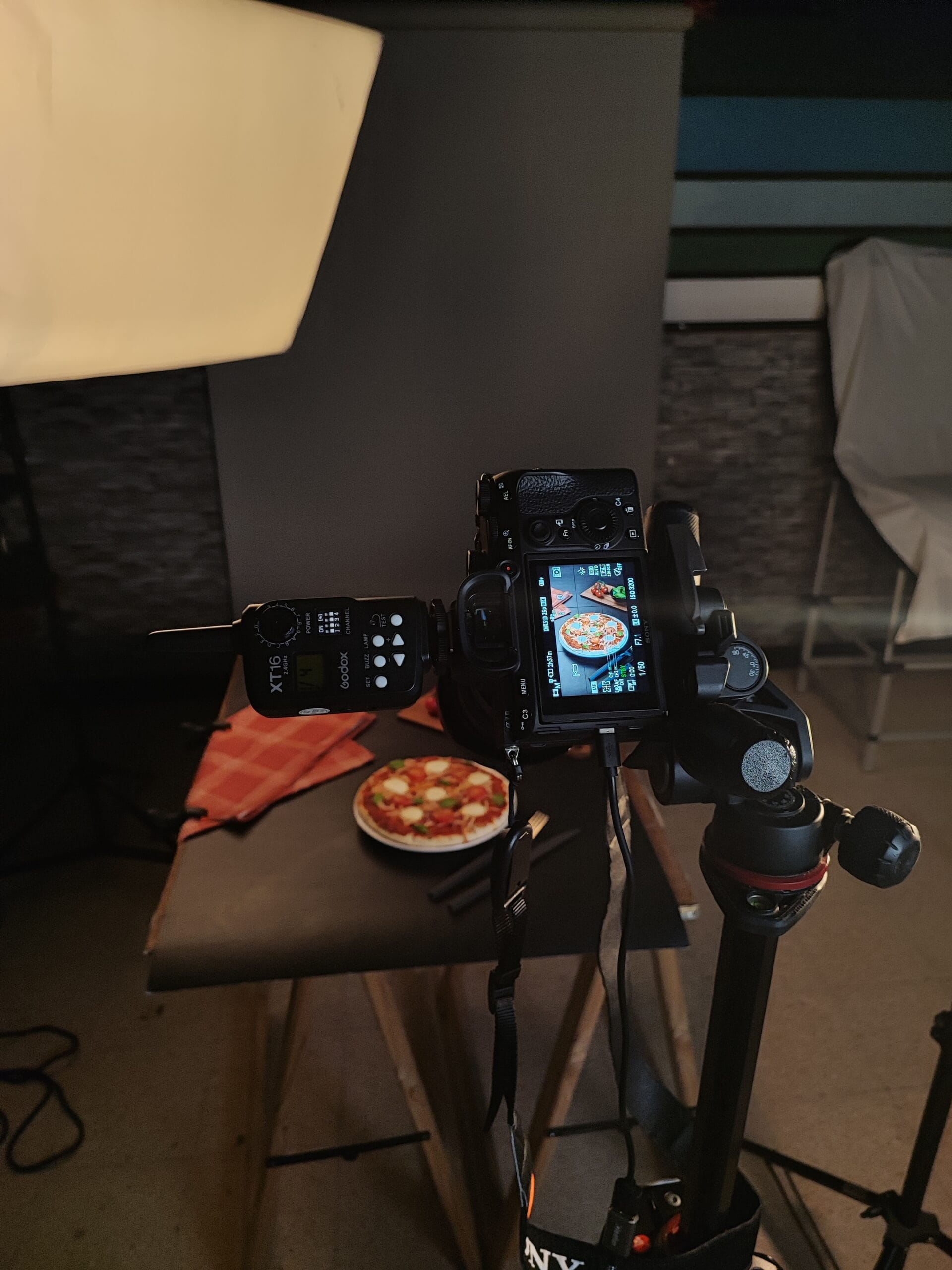 Fotografia BTS alimentar