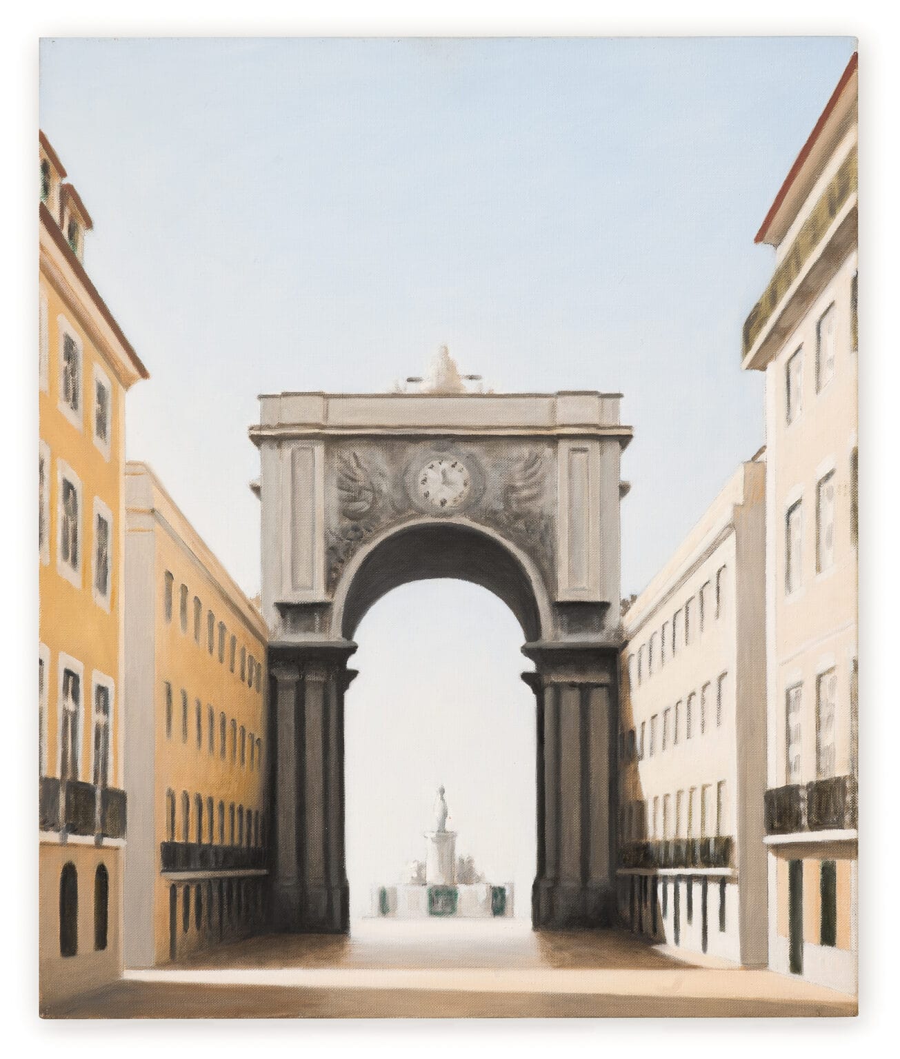 Fotografia reprodução de obra de arte em fundo branco quadro