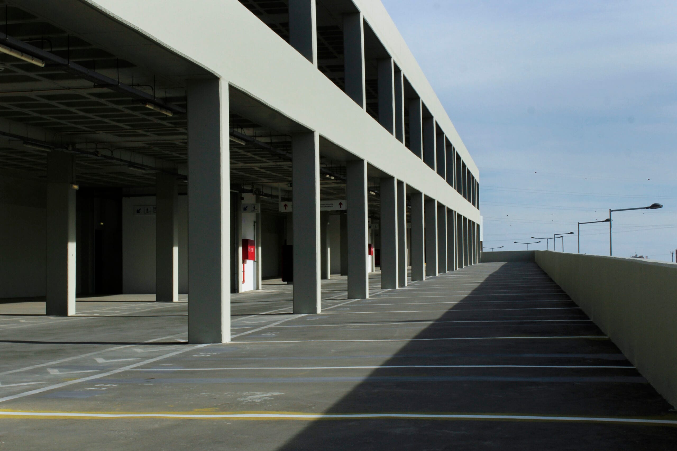 Registo de estrutura de estacionamento