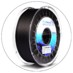 Rolo de filamento para impressão 3D em fundo branco
