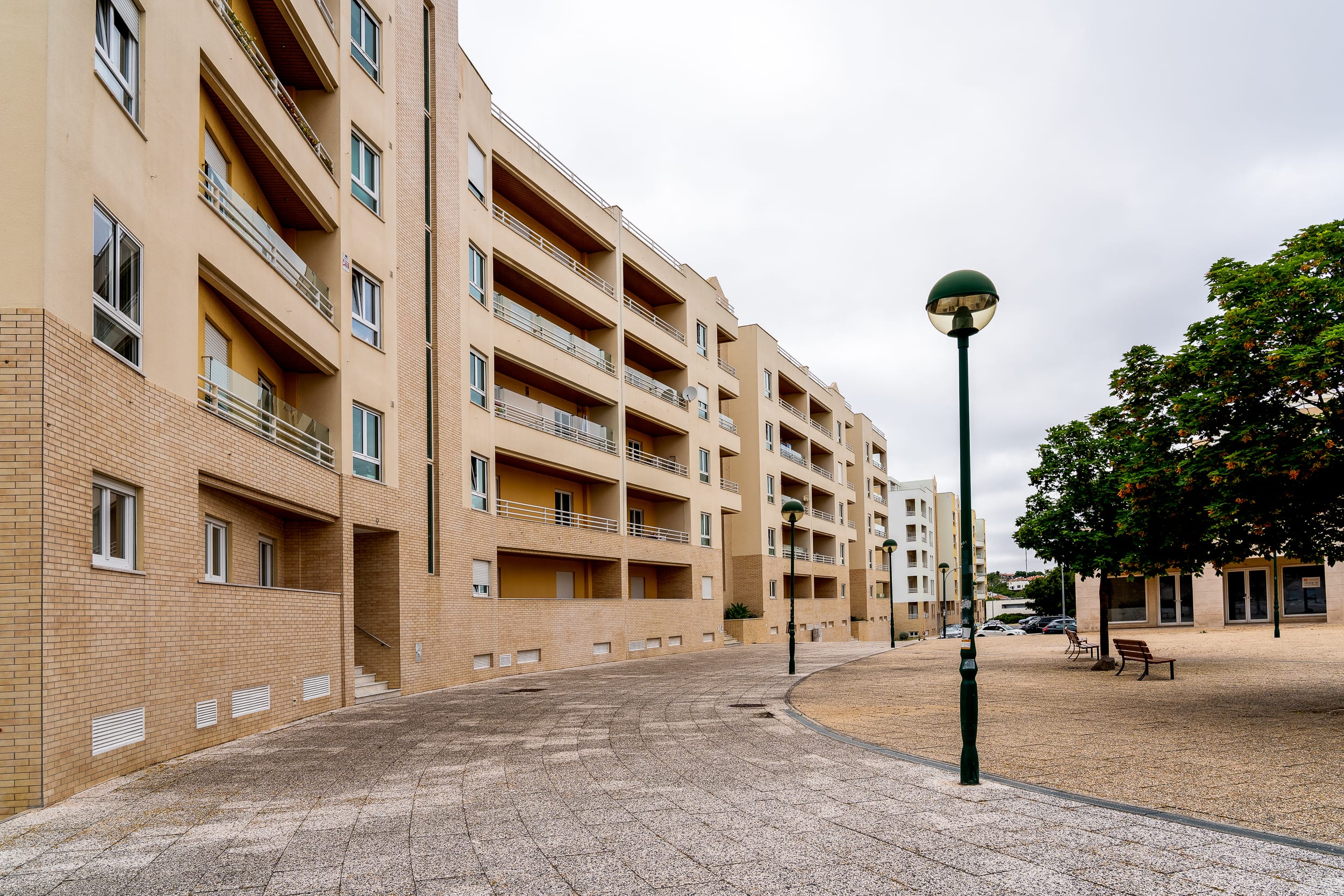 Edifícios residenciais em ambiente urbano